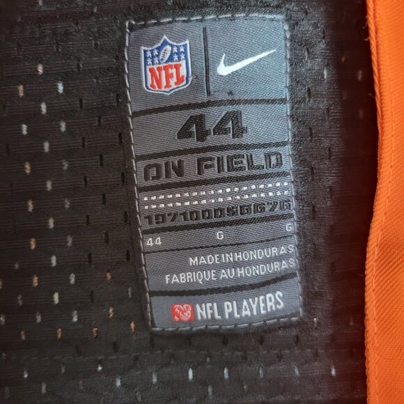 NFL Nike  Cincinnati Bengal Tigers "Hill" 32 Jersey - Size 44 - Picture 4 of 8